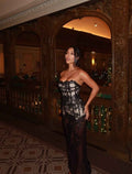 Black Swan Evening Dress Beaded evening dress