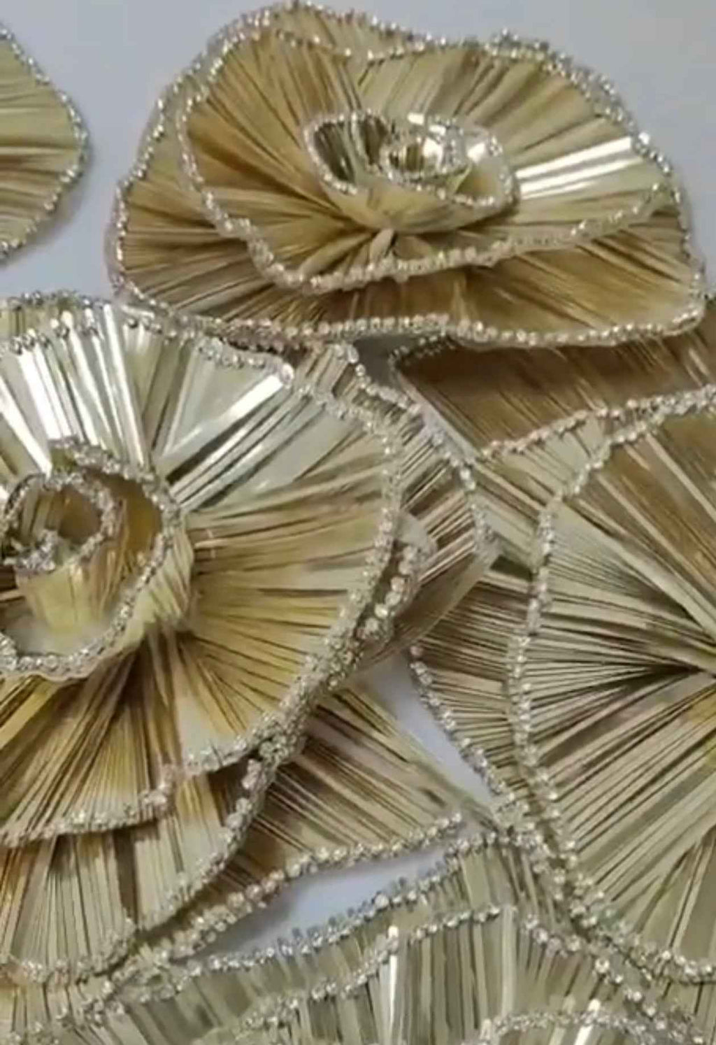 Custom Made Gold Diamond Dress