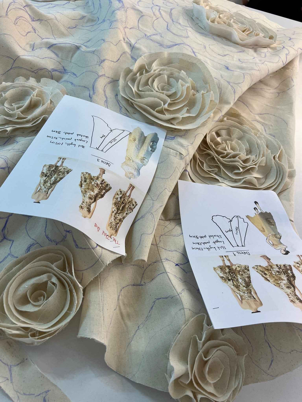 Custom Made Gold Diamond Dress