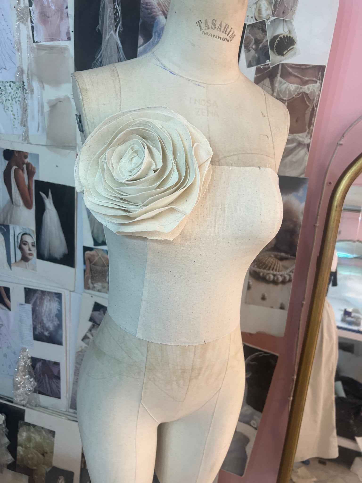 Custom Made Gold Diamond Dress