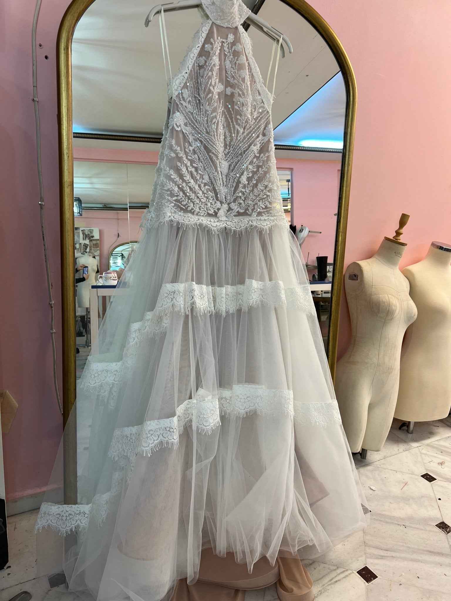 Custom Made Swan Dress