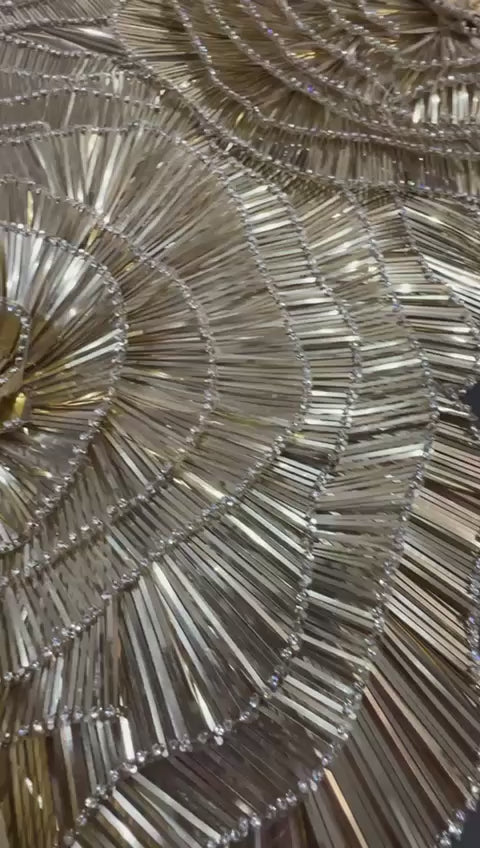 Custom Made Gold Diamond Dress